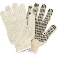 CFIA Cotton PVC Dot Gloves - Large