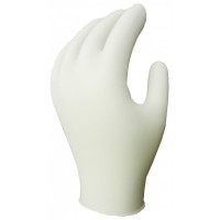 3 Mil - Tan PF Latex Gloves- L1 (S-XL)